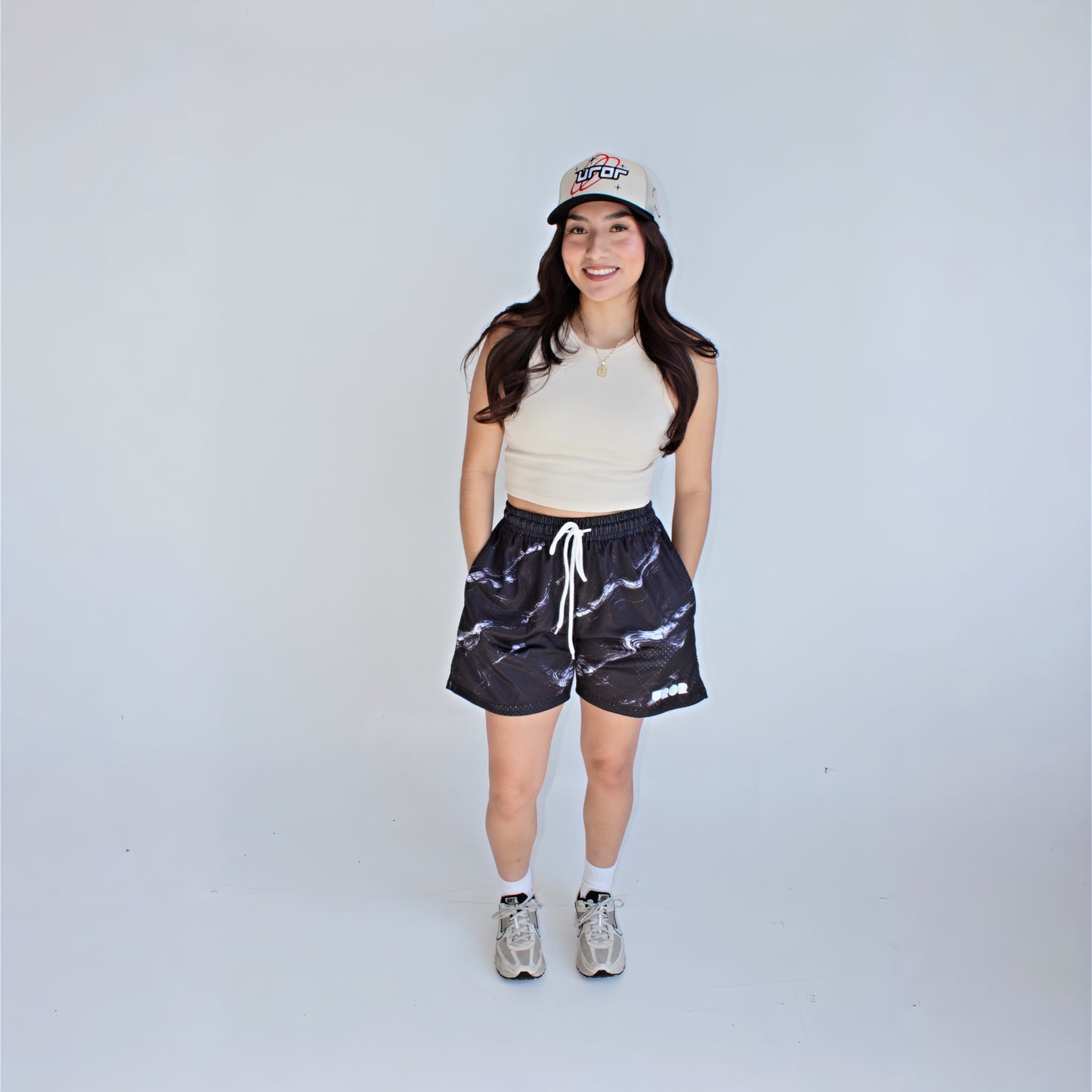 Marble Mesh Shorts