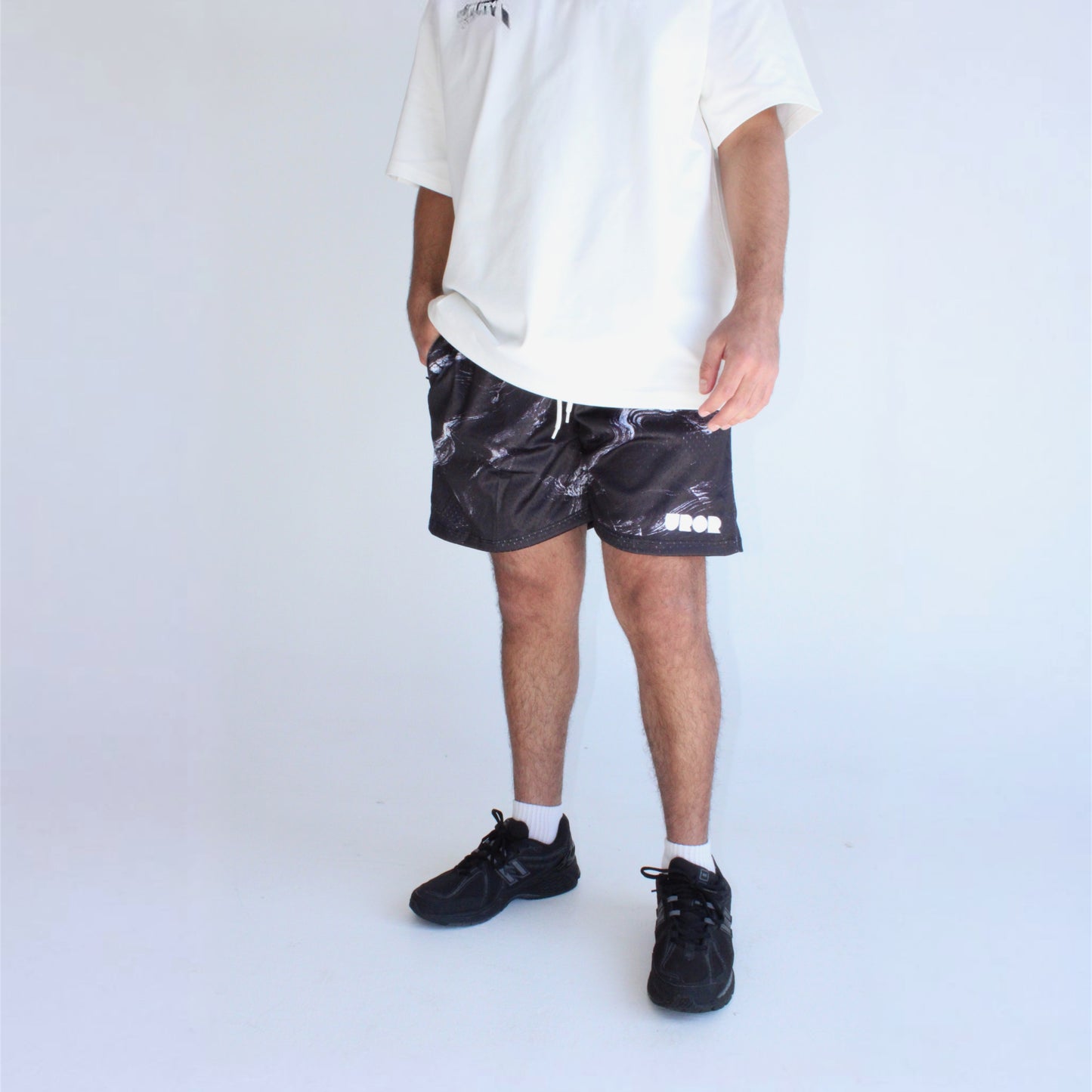 Marble Mesh Shorts